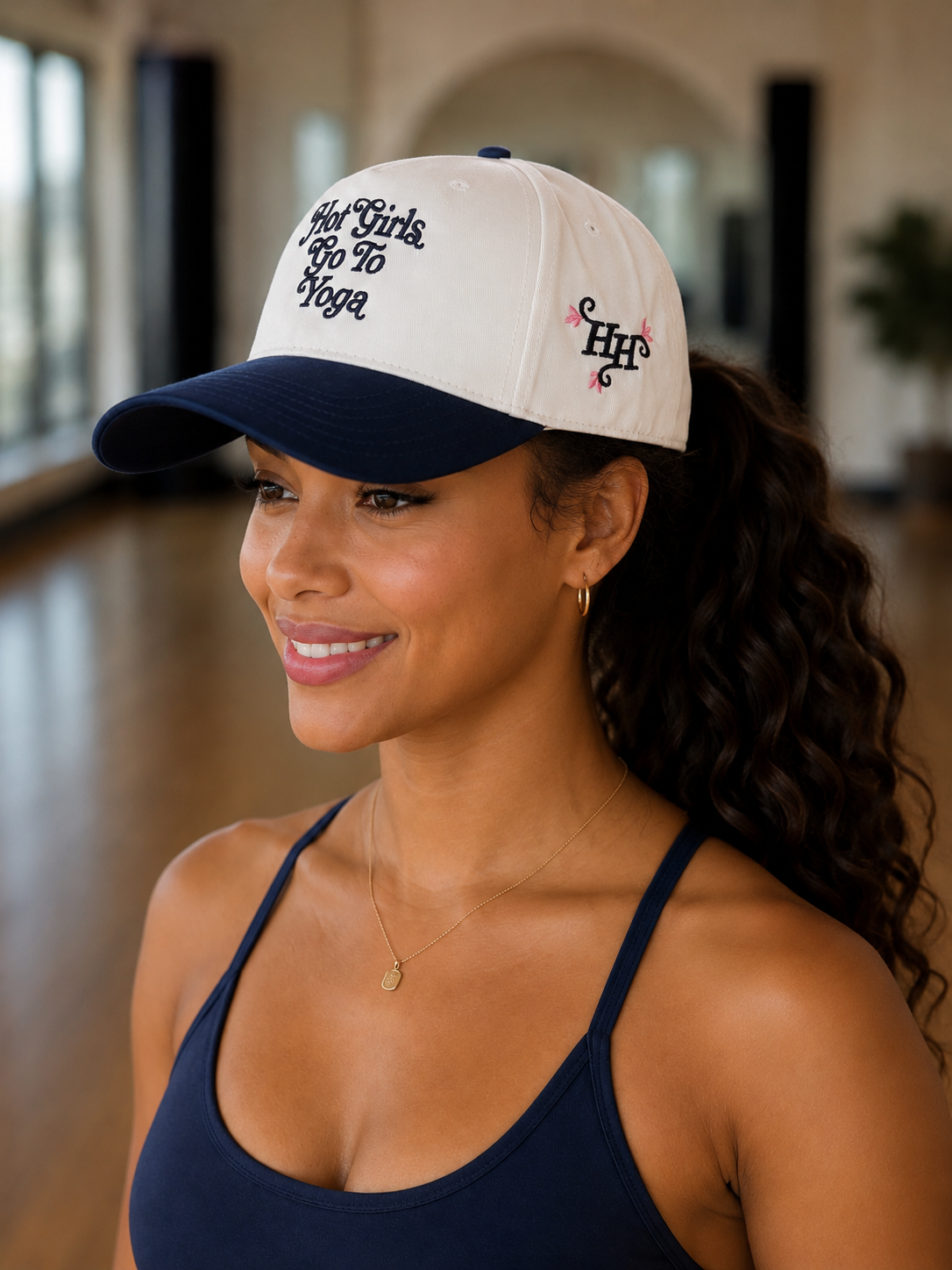 Hot Girls Go To Yoga Hat